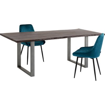 Стол Harmony Dark Crude Steel 200x100cm 84470 в Киеве купить kare-design мебель свет декор