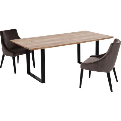 Стол Symphony Black 200x100cm 84503 в Киеве купить kare-design мебель свет декор