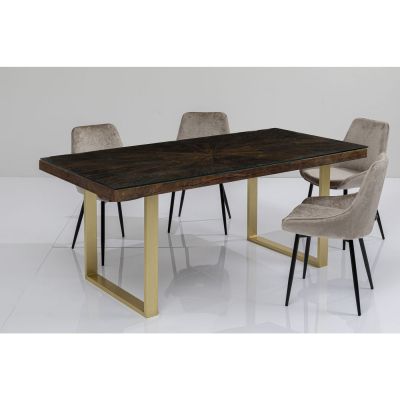 Стол Conley Brass 180x90 см. 84880 в Киеве купить kare-design мебель свет декор