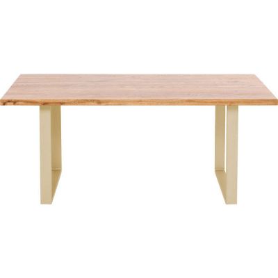 Стол Jacky Oak Brass 180x90cm 84605 в Киеве купить kare-design мебель свет декор