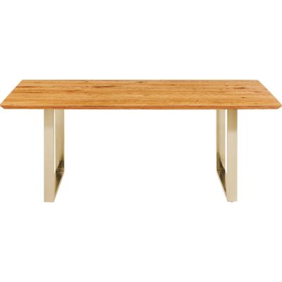 Стол Symphony Oak Brass 180x90cm 84607 в Киеве купить kare-design мебель свет декор