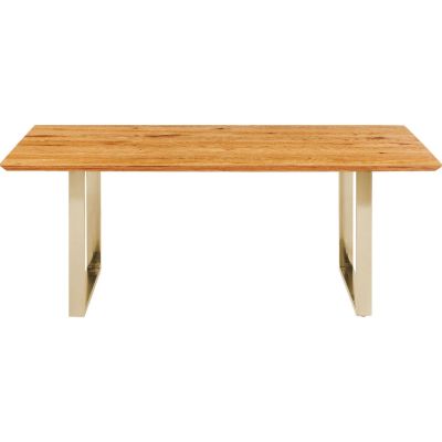 Стол Symphony Oak Brass 200x100cm 84608 в Киеве купить kare-design мебель свет декор