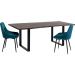Стол Harmony Dark Black 180x90cm