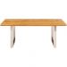 Стол Symphony Oak Chrome 160x80cm