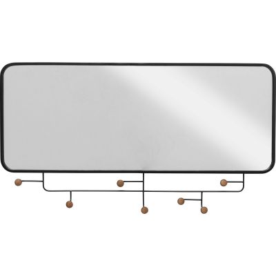 Настеннаое зеркало с вешалкой Gina  Mirror 54x100cm 86953 в Киеве купить kare-design мебель свет декор