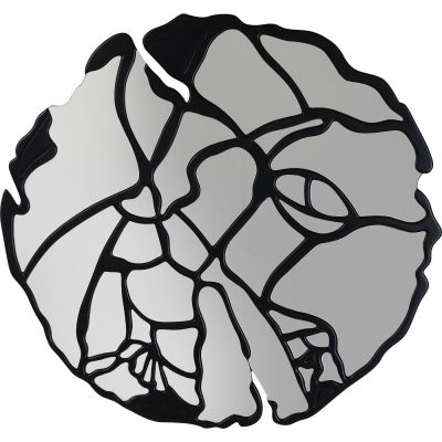 Зеркало декоративное Pieces Matt Black d:100cm 85902 в Киеве купить kare-design мебель свет декор