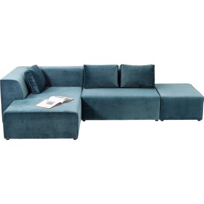 Диван угловой Infinity Velvet Ocean Left 84021 в Киеве купить kare-design мебель свет декор