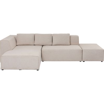 Угловой диван Infinity Ottomane Creme Left 306 х 182 85493 в Киеве купить kare-design мебель свет декор