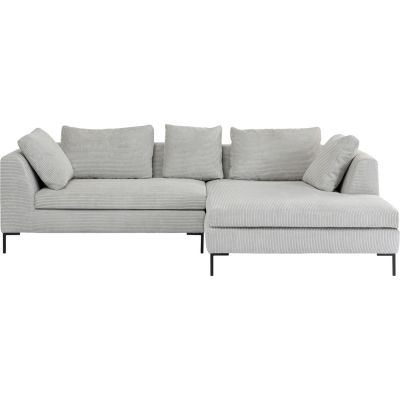 Диван угловой Gianni Cord Grey Right 85985 в Киеве купить kare-design мебель свет декор