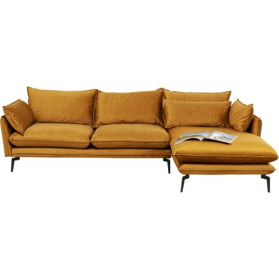Диван угловой Monza Right Velvet Curry 296cm 86293 в Киеве купить kare-design мебель свет декор