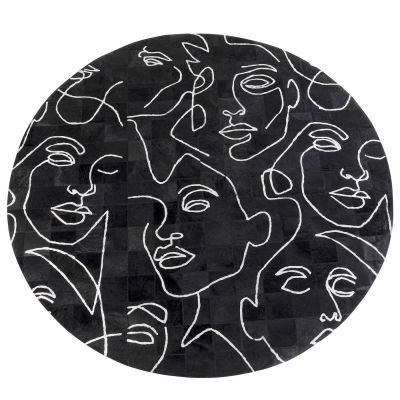 Ковер Art Faces Ø250cm 54921 в Киеве купить kare-design мебель свет декор