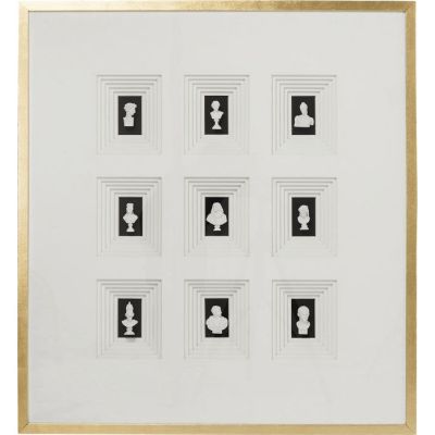 Украшение настенное в рамке Ancient Art Nove 110x100cm 61981 в Киеве купить kare-design мебель свет декор