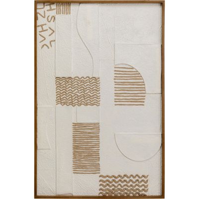 Объемная картина в раме Sandy Geometric 81x122cm 53930 в Киеве купить kare-design мебель свет декор