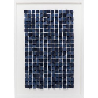Настенный декор Origami Blue 74x104cm 56282 в Киеве купить kare-design мебель свет декор