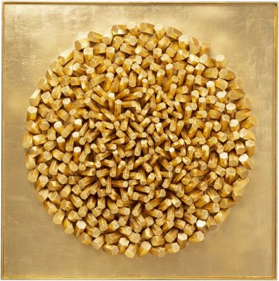 Декоративное панно Mikado Gold 120x120cm 56230 в Киеве купить kare-design мебель свет декор