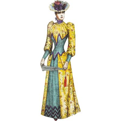 Украшение настенное Lady Yellow 151 см. 64513 в Киеве купить kare-design мебель свет декор