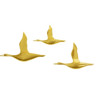 Настенная фигура Flying Ducks 51х78 см (3/Set) 53726 в Киеве купить kare-design мебель свет декор
