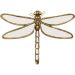 Украшение настенное Dragonfly Mirror 37см.