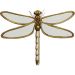 Украшение настенное Dragonfly Mirror Big 47 см.
