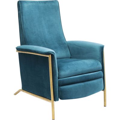 Кресло - реклайнер Lazy Velvet Blue 83661 в Киеве купить kare-design мебель свет декор