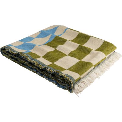 Плед Checker Blue Green 170x130cm 57239 в Киеве купить kare-design мебель свет декор