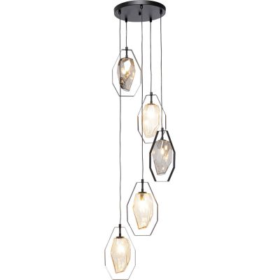 Люстра Diamond Fever Spiral Black Ø42cm 55397 в Киеве купить kare-design мебель свет декор