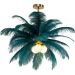 Подвесной светильник  Feather Palm Green Ø87cm