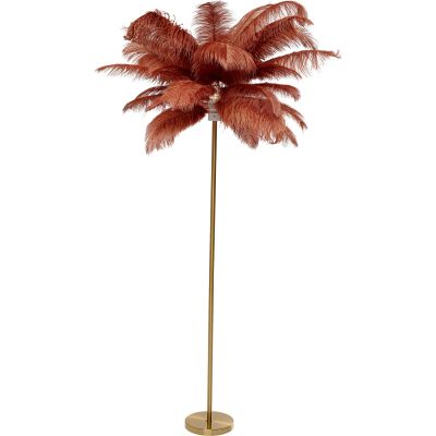 Торшер Feather Palm Rusty Red  165cm 54549 в Киеве купить kare-design мебель свет декор