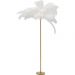Торшер Feather Palm White 165cm