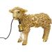 Настольная лампа Animal Flower Sheep Gold 36cm