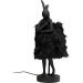 Лампа настольная Animal Rabbit Fur Black/Gold 50cm