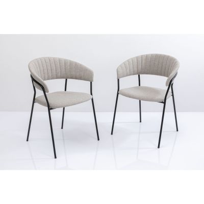 Стул с подлокотниками Belle Beige (2/Set) 86327 в Киеве купить kare-design мебель свет декор