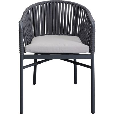 Стул с подлокотниками Santanyi Dark Grey 86869 в Киеве купить kare-design мебель свет декор