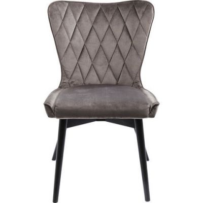 Стул Black Marshall Velvet Grey 83993 в Киеве купить kare-design мебель свет декор