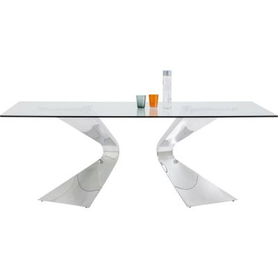 Стол Gloria Chrome 200x100 см. 81924 в Киеве купить kare-design мебель свет декор