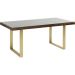 Стол Conley Brass 160x80 см.
