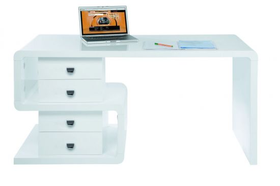 Стол письменный  White Club Snake 150x70cm 75193 в Киеве купить kare-design мебель свет декор