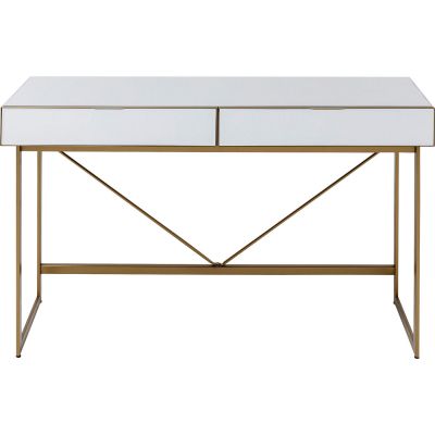 Письменный стол-консоль Soran Gold 120x50cm с ящиками 86841 в Киеве купить kare-design мебель свет декор
