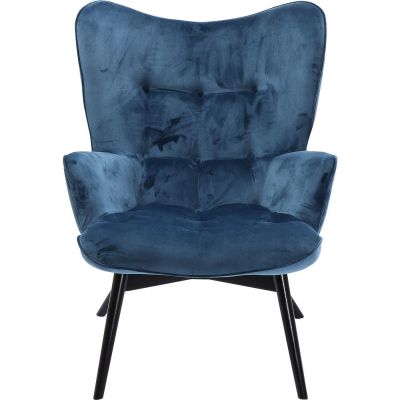 Кресло Black Vicky Velvet Bluegreen 82609 в Киеве купить kare-design мебель свет декор
