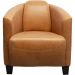 Кресло Cigar Lounge Smart Leather Light Brown