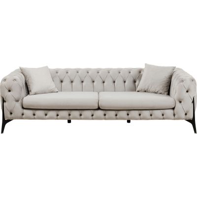 Диван Bellissima 3-Seater Velvet Beige 240cm 86659 в Киеве купить kare-design мебель свет декор