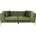 Диван Bellissima 2-Seater Velvet Green 200cm