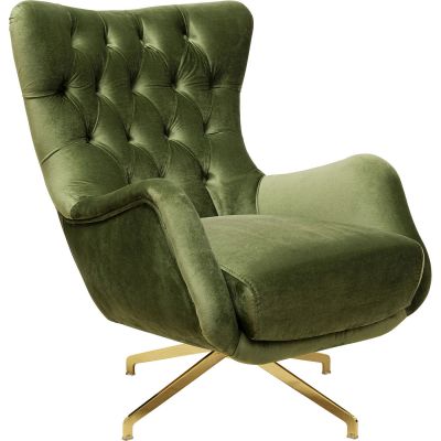 Вращающееся кресло Bellissima Velvet Green 86966 в Киеве купить kare-design мебель свет декор