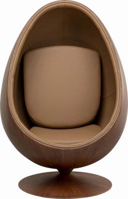 Вращающееся кресло Eye Ball Walnut 70606 в Киеве купить kare-design мебель свет декор