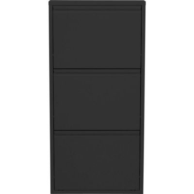 Обувной шкаф металлический Caruso 3 Black (MO) 86922 в Киеве купить kare-design мебель свет декор