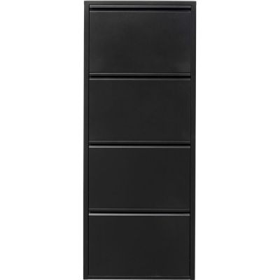 Шкаф-контейнер для обуви Caruso 4 Black (MO) 88049 в Киеве купить kare-design мебель свет декор