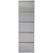Шафа-контейнер для взуття Caruso 5 Silver brushed