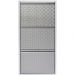 Шкаф-контейнер для обуви Caruso 3 Silver brushed