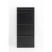 Шкаф-контейнер для обуви Caruso 3 Plus 1 Black (MO)