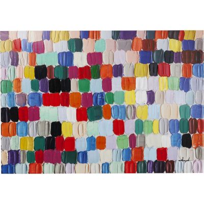Картина Colorful Dots 140x200cm 65912 в Киеве купить kare-design мебель свет декор